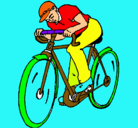 Dibujo Ciclismo pintado por esther