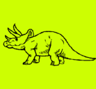 Dibujo Triceratops pintado por YARELICE