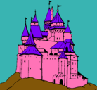 Dibujo Castillo medieval pintado por Cony