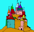 Dibujo Castillo medieval pintado por ashlyecruz