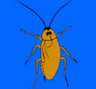 Dibujo Cucaracha grande pintado por mario