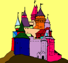 Dibujo Castillo medieval pintado por gerardosamy