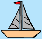 Dibujo Barco velero pintado por marc