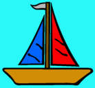Dibujo Barco velero pintado por francesc
