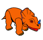 Dibujo Triceratops II pintado por amirany