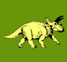 Dibujo Triceratops pintado por juangerardo