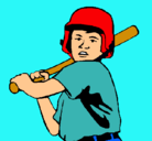 Dibujo Niño bateador pintado por zackmartyn