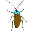 Dibujo Cucaracha grande pintado por SOYDAMEL