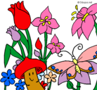 Dibujo Fauna y flora pintado por ednaabilene