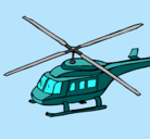 Dibujo Helicóptero  pintado por lucas