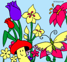 Dibujo Fauna y flora pintado por mauricio