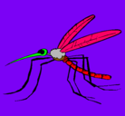 Dibujo Mosquito pintado por SARA