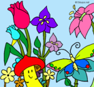 Dibujo Fauna y flora pintado por heydi