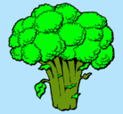 Dibujo Brócoli pintado por MITZI