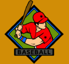Dibujo Logo de béisbol pintado por arturo