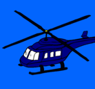 Dibujo Helicóptero  pintado por fernando.