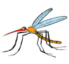 Dibujo Mosquito pintado por MARINAB.R.