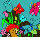 Dibujo Fauna y flora pintado por fiucha123