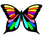 Dibujo Mariposa pintado por bonita