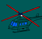 Dibujo Helicóptero  pintado por gcbr