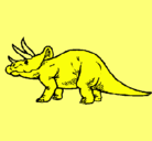 Dibujo Triceratops pintado por esteban .jhbbyffffffc