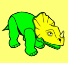 Dibujo Triceratops II pintado por ahmed