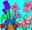 Dibujo Fauna y flora pintado por DANIEL