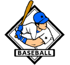 Dibujo Logo de béisbol pintado por alex