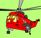 Dibujo Helicóptero al rescate pintado por RamonAlejandroSalazarG