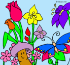 Dibujo Fauna y flora pintado por vanessa
