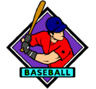 Dibujo Logo de béisbol pintado por raul