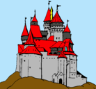 Dibujo Castillo medieval pintado por fabriciozavalaalvarez
