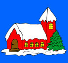 Dibujo Casa pintado por navidaddecris