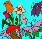 Dibujo Fauna y flora pintado por rosiitamariia