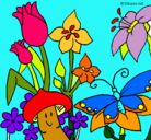 Dibujo Fauna y flora pintado por ANITA