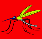 Dibujo Mosquito pintado por antonio