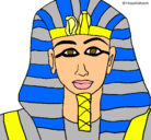 Dibujo Tutankamon pintado por javihernandez