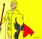 Dibujo Soldado romano II pintado por dany
