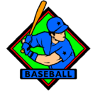 Dibujo Logo de béisbol pintado por isaac123