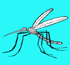 Dibujo Mosquito pintado por njhjhujh
