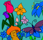 Dibujo Fauna y flora pintado por MaríaEmilia