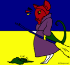 Dibujo La ratita presumida 2 pintado por victor