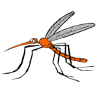 Dibujo Mosquito pintado por uyalochora