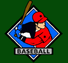 Dibujo Logo de béisbol pintado por brayangallardo
