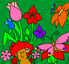 Dibujo Fauna y flora pintado por Floor