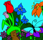 Dibujo Fauna y flora pintado por MATE