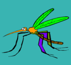 Dibujo Mosquito pintado por belkham