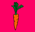 Dibujo zanahoria pintado por macarenita00