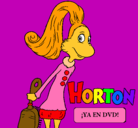 Dibujo Horton - Sally O'Maley pintado por juliette