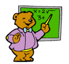 Dibujo Profesor oso pintado por susiqui